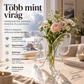 🦋 Gjennomsiktig sommerfuglvas – krystallklar plast, stabil base. Perfekt til blomster, bordpynt og gaver! ✨💐