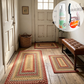 🏠 50% kedvezmény🧵Elegáns szőtt futószőnyeg – Poliészter – Csúszásmentes – Gyorsan nedvszívó 🚪