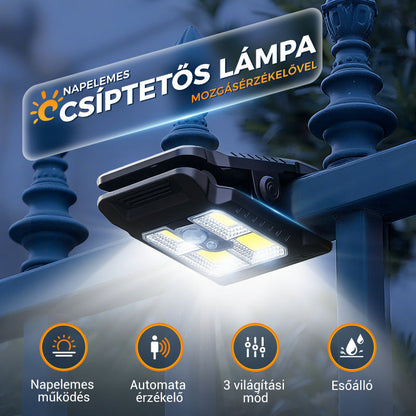 🔥Utolsó nap ajánlat: ✨Kültéri napelemes mozgásérzékelős rögzített lámpa