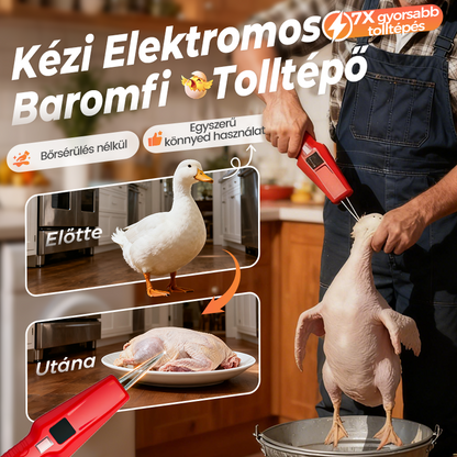🦆50% kedvezmény🐓 Elektromos baromfi-tolltépő gép