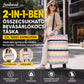 🛍️✨ Átalakítható bevásárlótáska – elrejti a kerekeket, 20 kg-ot bír, cipzárral bővíthető!