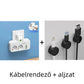 ⚡Okos tápkábeles kiegészítő USB-portokkal (EU dugó)