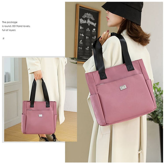 🔥Vízálló nylon válltáska nagy kapacitással és több zsebbel👜