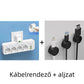 ⚡Okos tápkábeles kiegészítő USB-portokkal (EU dugó)