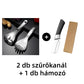 🍳 304-es rozsdamentes konyhai kanál – 5 funkció egyben🥄