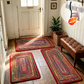 🏠 50% kedvezmény🧵Elegáns szőtt futószőnyeg – Poliészter – Csúszásmentes – Gyorsan nedvszívó 🚪