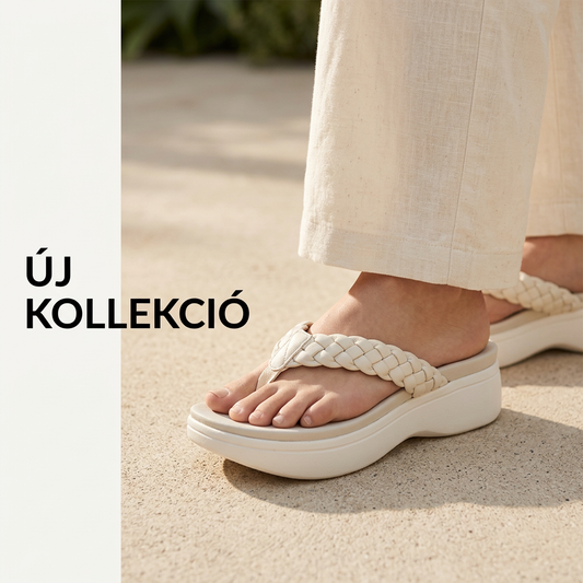 💃👡 Női Támasztó Szandál – Anatómiai Talp & Kényelmes Viselet