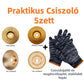 🔥Asztalos csiszolótárcsa – sarokcsiszolóhoz, késélezés és polírozás egyben💰