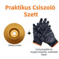 🔥Asztalos csiszolótárcsa – sarokcsiszolóhoz, késélezés és polírozás egyben💰