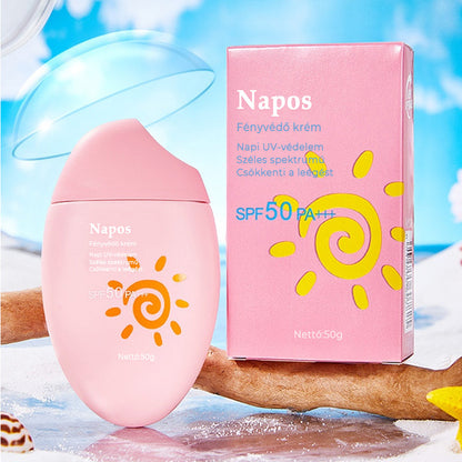 Frissítő vízálló és izzadásálló naptej