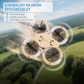 👦🎁 DIY fa drón-összeszerelő készlet – lebegés funkció, STEM-tanulás, szórakozás az egész családnak 🚁🌳