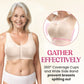 Kényelmes, formázó, elöl záródó, vezeték nélküli melltartó