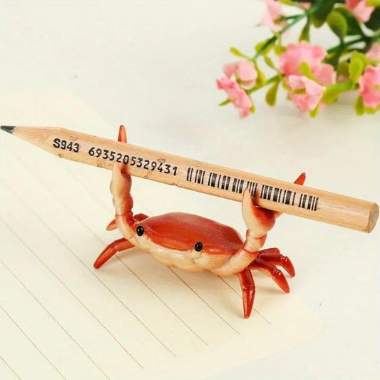 🔥1+1 ingyenes🤣 Vicces forró akció 🦀 Aranyos rák alakú tolltartó