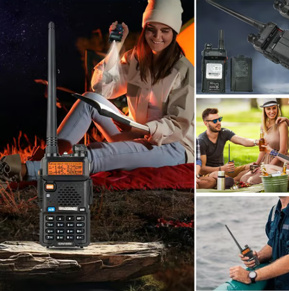 UV-5R Ham Radio Long Range UV5R kétirányú rádió, két sávos walkie-talkie