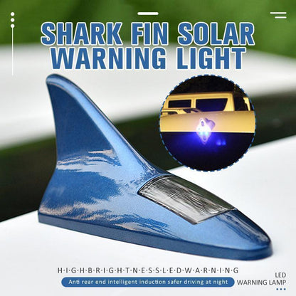🦈Cápaúszó napenergiás figyelmeztető lámpa autóhoz – Napenergiás láthatóság és biztonság, segíts, hogy mások meglássanak az úton 🚗✨