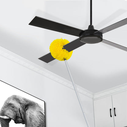 Mikroszálas tisztító eszköz mennyezeti ventilátorok porának eltávolításához, teleszkópos nyújtószárral