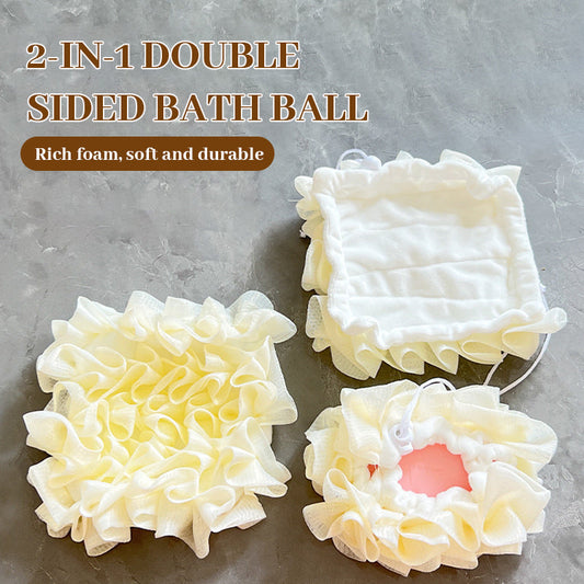 🧼Hámlasztó fürdő- és zuhanygolyó szappantartóval