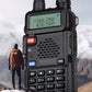 UV-5R Ham Radio Long Range UV5R kétirányú rádió, két sávos walkie-talkie