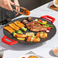 🥘Koreai stílusú öntöttvas elektromos főzőlap tapadásmentes bevonattal🥙