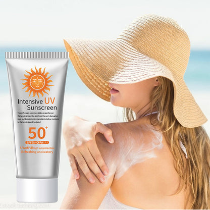 Könnyű, hidratáló, izzadásálló napvédő krém SPF 50+