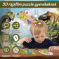 🦖🧩 3D-s kirakós készlet – Kézműves DIY logikai játék (25 db/készlet) 🧠