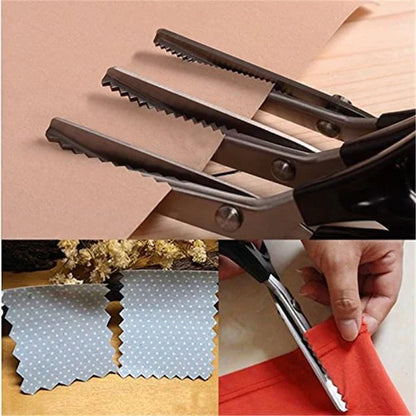 ✂️ Cikkcakkos DIY Varróolló: Profi Szegélyek Otthonra – Raktáron! 🧵