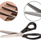 ✂️ Cikkcakkos DIY Varróolló: Profi Szegélyek Otthonra – Raktáron! 🧵