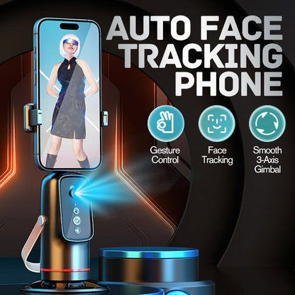 Automatikus arcfelismeréses telefonállvány gesztusvezérléssel