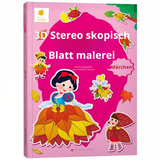 💥3D levél művészeti tábla – kézműves készlet gyerekeknek