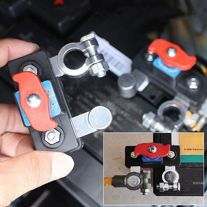 Autóakkumulátor Biztonsági Kapcsoló – Azonnali áramszünet, teljes védelem! ⚡🛡️