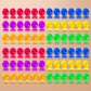 🌈👶Buborékfújó készlet pumpával gyerekeknek
