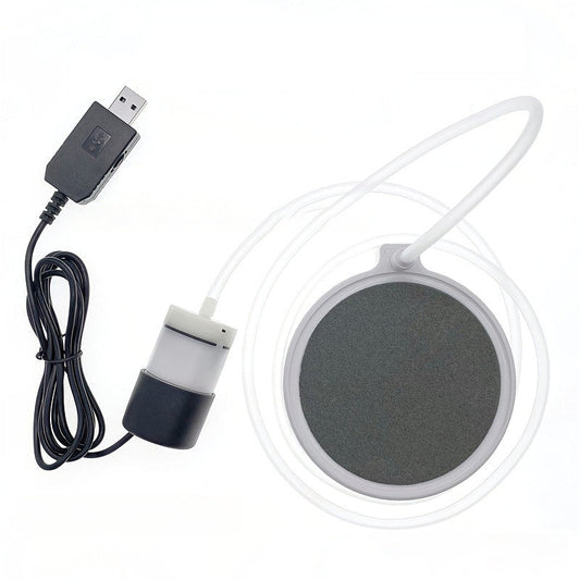 🐠🌿 Hordozható Némaságú USB Oxigénpumpa 🌬️🔌