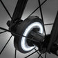 🔥 LED kerékpárkerék-agylámpa éjszakai kerékpározáshoz