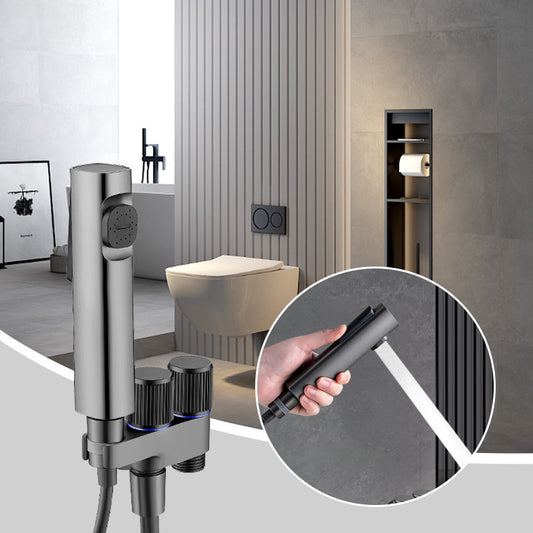 1-In-2-Out kettős vezérlő szelep és bidé szórófej készlet