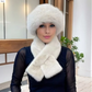 💖 Puha szőrös sapka + ingyenes hozzá illő sál🧣