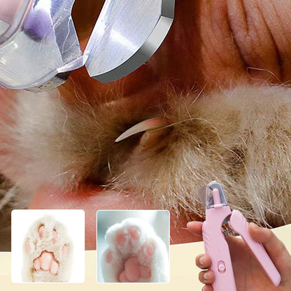 2 az 1-ben LED-es állat körömvágó