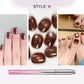💝Mindenható macskaszem körömgél toll – Mágneses gél, tartós fényesség💅