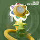 Portable Electric Sunflower Bubble Machine