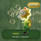 Portable Electric Sunflower Bubble Machine