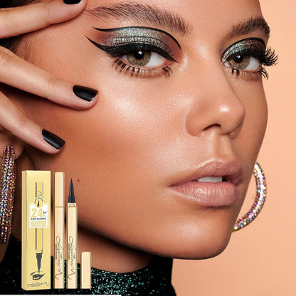 Hosszú élettartamú, vízálló folyékony szemhéjtus