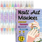 💅🎨 Szettben kapható körömrajzoló tollak – Egyszerű DIY manikűr és pedikűr otthonra 🛠️
