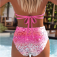 👙🌊Kantarka szexi nyomtatott bikini melltartó