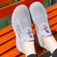 👟 Női ortopéd vászoncipő – ívelt talptámasszal, lélegző és párnázott
