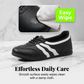 👡Női retro hullámos csíkos, fűzős cipő