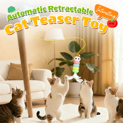 🐈Automatikus, behúzható macskajáték💡