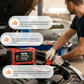 ⏰🔋 12 V-os, 6 A-es intelligens autóakkumulátor-töltő – Pulse Repair technológia, automatikus karbantartás és kénmentesítés 🚗⚡