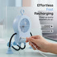 🌬️Rugalmas robot asztali ventilátor LED-es világítással