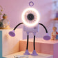 🌬️Rugalmas robot asztali ventilátor LED-es világítással