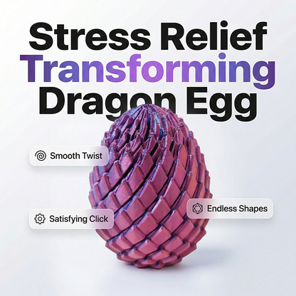 🎁 3D sárkánytojás 🦖 = a tökéletes stresszoldó eszköz: egy kis forgatás, és a stressz azonnal eltűnik 🔄✨