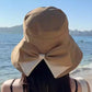 👒  Női napellenző sapka – extra nagy karimájú, 360°-os védelem, rugalmas 🌞